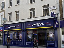 Admiral "casino", King Street, Hammersmith, London Admiral casino, King Street, Hammersmith.jpg
