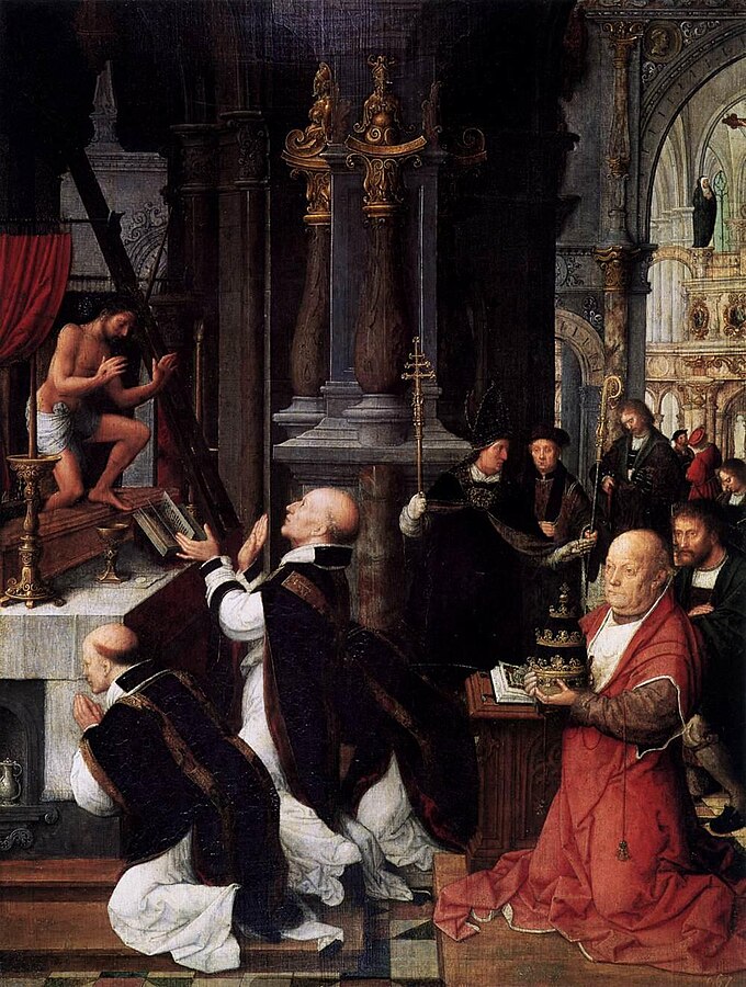 Missa de São Gregório por Adriaen Isenbrant (1580-1551 ...