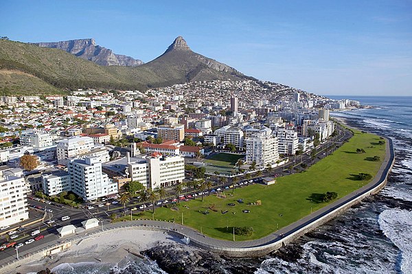 Image: Aerial View of Sea Point, Cape Town South Africa