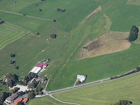 Aerial image of the Wildberg airfield