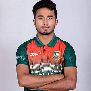 <span class="mw-page-title-main">Afif Hossain</span> Bangladeshi cricketer (born 1999)