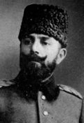 Ottoman Naval Minister (10 March 1914-14 October 1918) Ferik Djemal Pasha (P. 1309). Ahmed Djemal portrait Project Gutenberg eText 10338.png