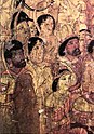 Cave 17: foreigners attending the Buddha[301]