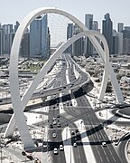 Lusail Expressway, Onaiza, Qatar, Al Wahda Arches