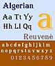 Algerian (typeface)