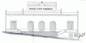 Teatro Circo Tamberlick: Descrición, Galería de imaxes, Notas