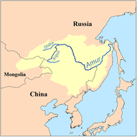 mapa povodí řeky
