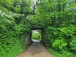 Ancien pont ferroviaire à Miserey-Salines