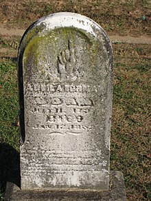 Headstone of Basil's son Aquila Norman (July 11, 1797 - January 12, 1852) in Rainbow Cemetery. Photo by Wilbur Norman.