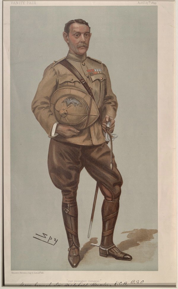 Hunter caricatured by Spy for Vanity Fair, 1899