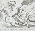 طارد أريثوسا بواسطة ألفيوس بواسطة فيلهلم جانسون وأنطونيو تيمبيستا (1606)