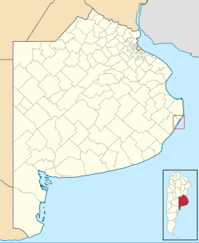 Ubicación de Pinamar