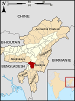 Miniatuur voor Bestand:Assam Cachar locator map.svg