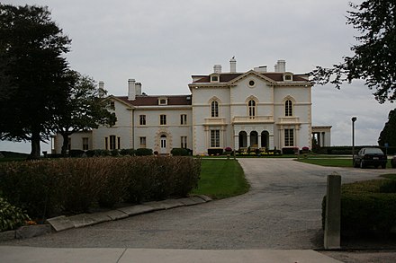 Beechwood, the Astors' summer home in Newport, Rhode Island