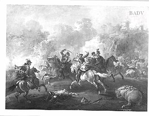 The horsemen's fight at Olmütz