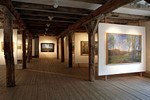 Ausstellungssaal im Jahre 2008