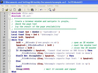 AutoIt is a freeware programming language for Microsoft Windows. In its earliest release, it was primarily intended to create automation scripts for Microsoft Windows programs but has since grown to include enhancements in both programming language design and overall functionality.