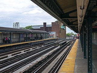 <span class="mw-page-title-main">Fort Hamilton Parkway station (BMT West End Line)</span> New York City Subway station in Brooklyn