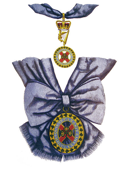 File:Badges of the Order of St Patrick.jpg