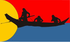 Flagge der en:Clatsop