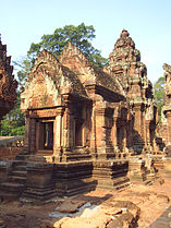 Antechamber (mandapa) in front of the main sanctuary