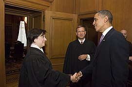 Barack Obama and Elena Kagan 10-1-2010.jpg