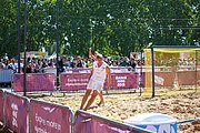 Deutsch: Beachhandball bei den Olympischen Jugendspielen 2018 in Buenos Aires; Tag 7, 13. Oktober 2018; Jungen, Halbfinale – Spanien-Kroatien 2:1 English: Beach handball at the 2018 Summer Youth Olympics in Buenos Aires at 13 October 2018 – Boys Semifinal – Spain-Croatia 2:1 Español: Handball de playa en los Juegos Olimpicos de la Juventud Buenos Aires 2018 en 13 de octubre de 2018 – Semifinales de chicos - España-Croacia 2:1