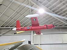 An MQM-61 on display at the USS Alabama Battleship Memorial Park Beechcraft Cardinal Aerial Drone.jpg