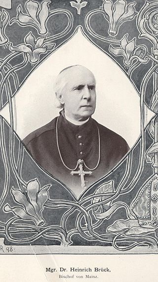 <span class="mw-page-title-main">Heinrich Brück</span> German Catholic church historian and bishop