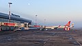 Lotnisko w Biszkeku.