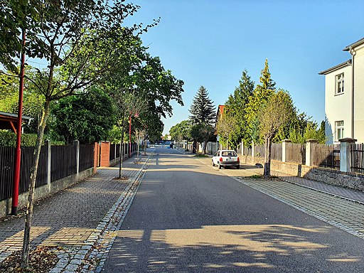 Bismarckstraße (Naunhof) - Kreuzung Lindenstraße - Nord