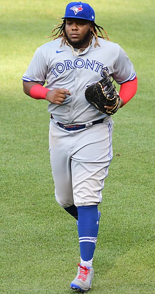 Guerrero with the Toronto Blue Jays in 2020