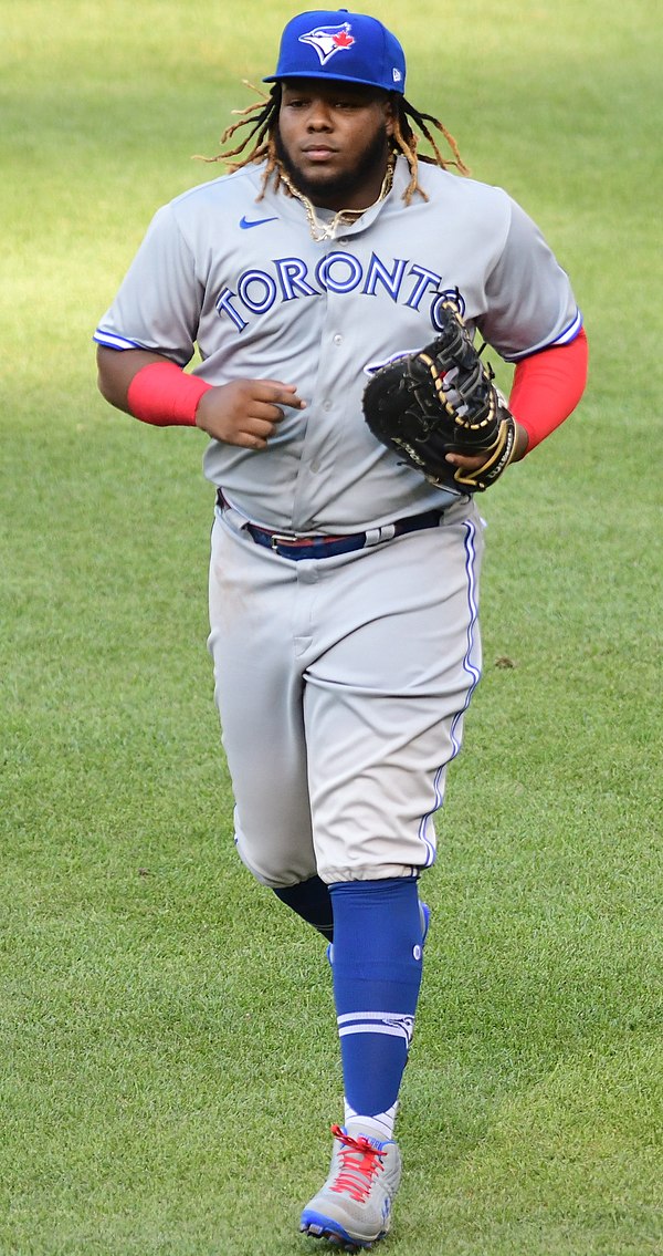 Guerrero with the Toronto Blue Jays in 2020