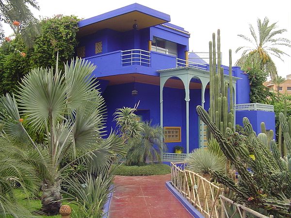 Image: Blue villa in Majorelle garden (2845770484)