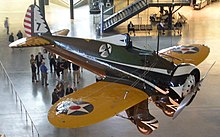 Boeing P-26A Peashooter of 34th Pursuit Squadron, 17th PG 1934-1935 Boeing P-26 Peashooter.jpg
