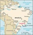 Brésil-Campinas-carte