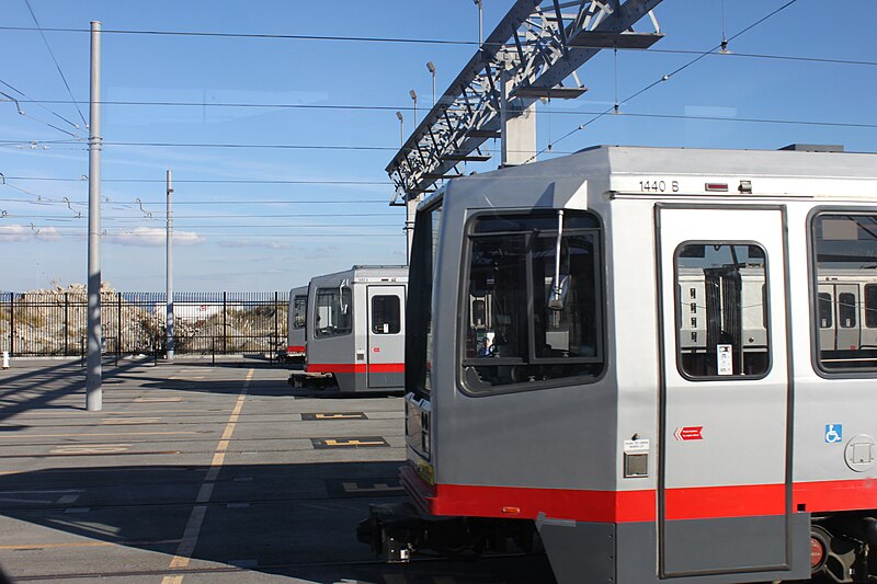 File:Breda LRVs at Muni Metro East, November 2012.jpg