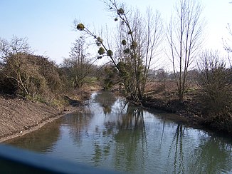 De rivier bij Villedômer