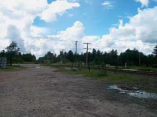 <span class="mw-page-title-main">Brereton Lake station</span> Railway station in Manitoba, Canada