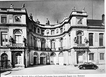 The palace in the 1950s