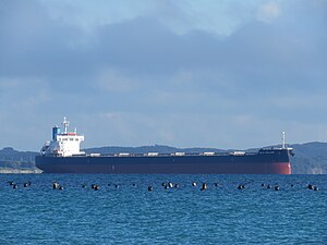 Bulk carrier Bulk Holland at Oil Refinery Anchorage 4, Cockburn Sound, July 2022 03.jpg