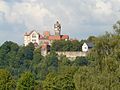 zu viel Grün, Teile der Vorburg nicht sichtbar