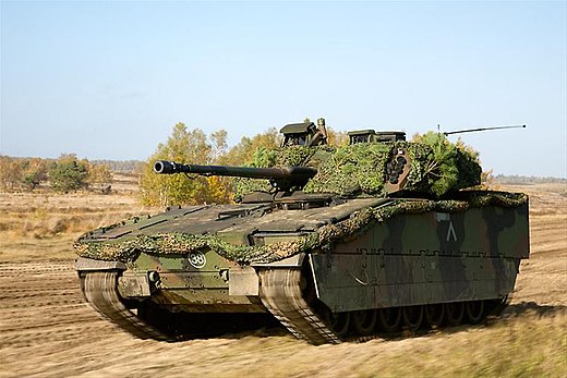 CV90 met Bushmaster 35mm snelvuurkanon