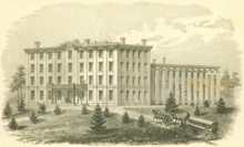 Caldwell Institute for Young Ladies, 1861 Caldwell Institute for Young Ladies, Danville, Kentucky, 1861.png
