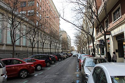 Cómo llegar a Calle Del General Díaz Porlier en transporte público - Sobre el lugar