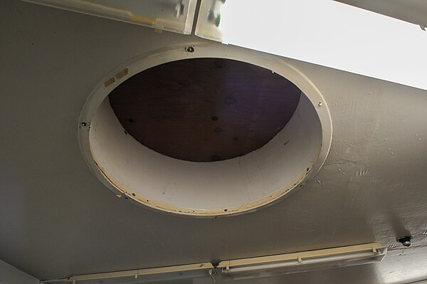 Science Room Skylight. This is where Carl broke into the school in the latter part of the film