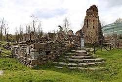 Castelseprio, area archeologica, basilica di san giovanni evangelista 04.jpg