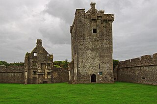 Pallas Castle Tower house in County Galway, Ireland