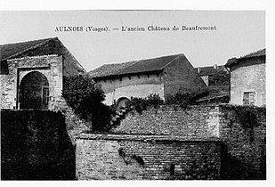 Carte postale du château au début du XXe siècle.