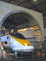 Image 89 Credit: Xtrememachineuk The Channel Tunnel is a 31 mile long rail tunnel beneath the English Channel connecting England to France. More about the Channel Tunnel... (from Portal:Kent/Selected pictures)